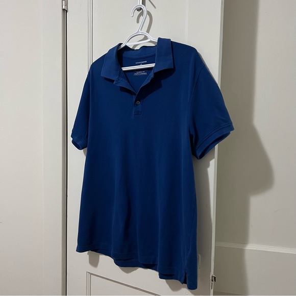 Denver Hayes Blue Short Sleeve Polo - Picture 7 of 7